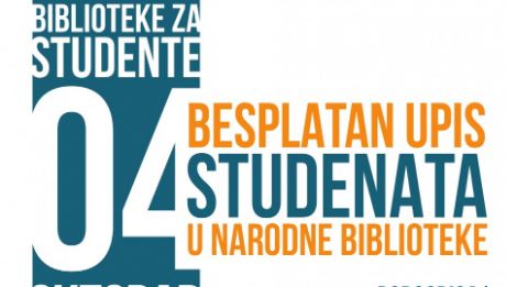 Besplatno učlanjenje u narodne biblioteke