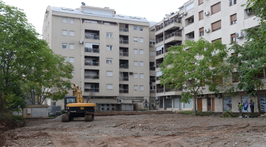 Počelo uređenje parkinga u Dalmatinskoj ulici