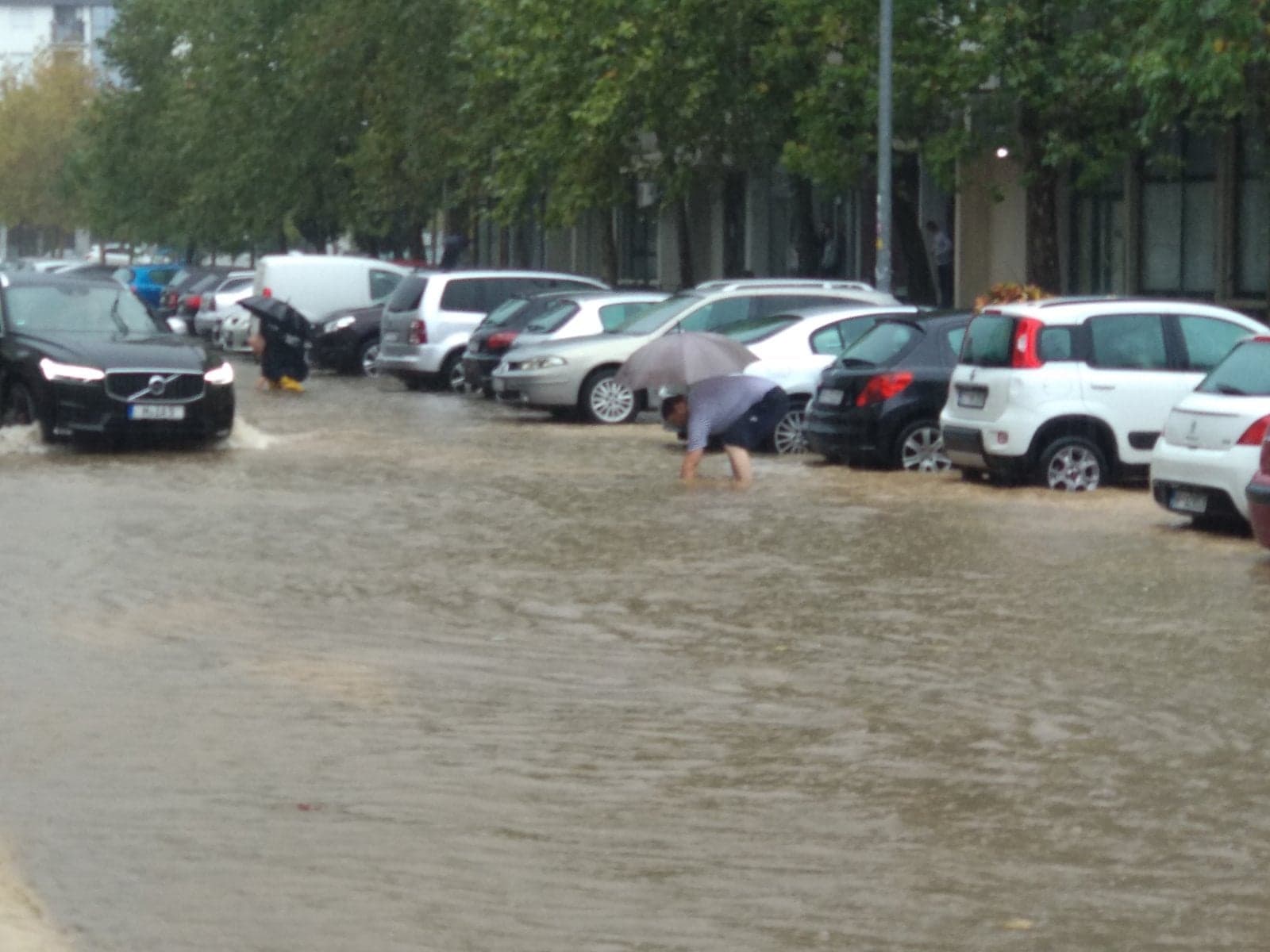 Podgorica: Zabjelo bilo pod vodom, svi iz službe zaštite u pripravnosti