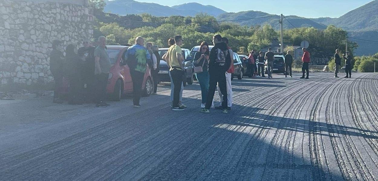 Blokada na Kruševom ždrijelu, uprkos upozorenjima policije, i sjutra dva sata