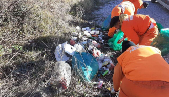 Podgoričke ekipe čistile pravac prema Kolašinu, skupljeno 280 kesa otpada