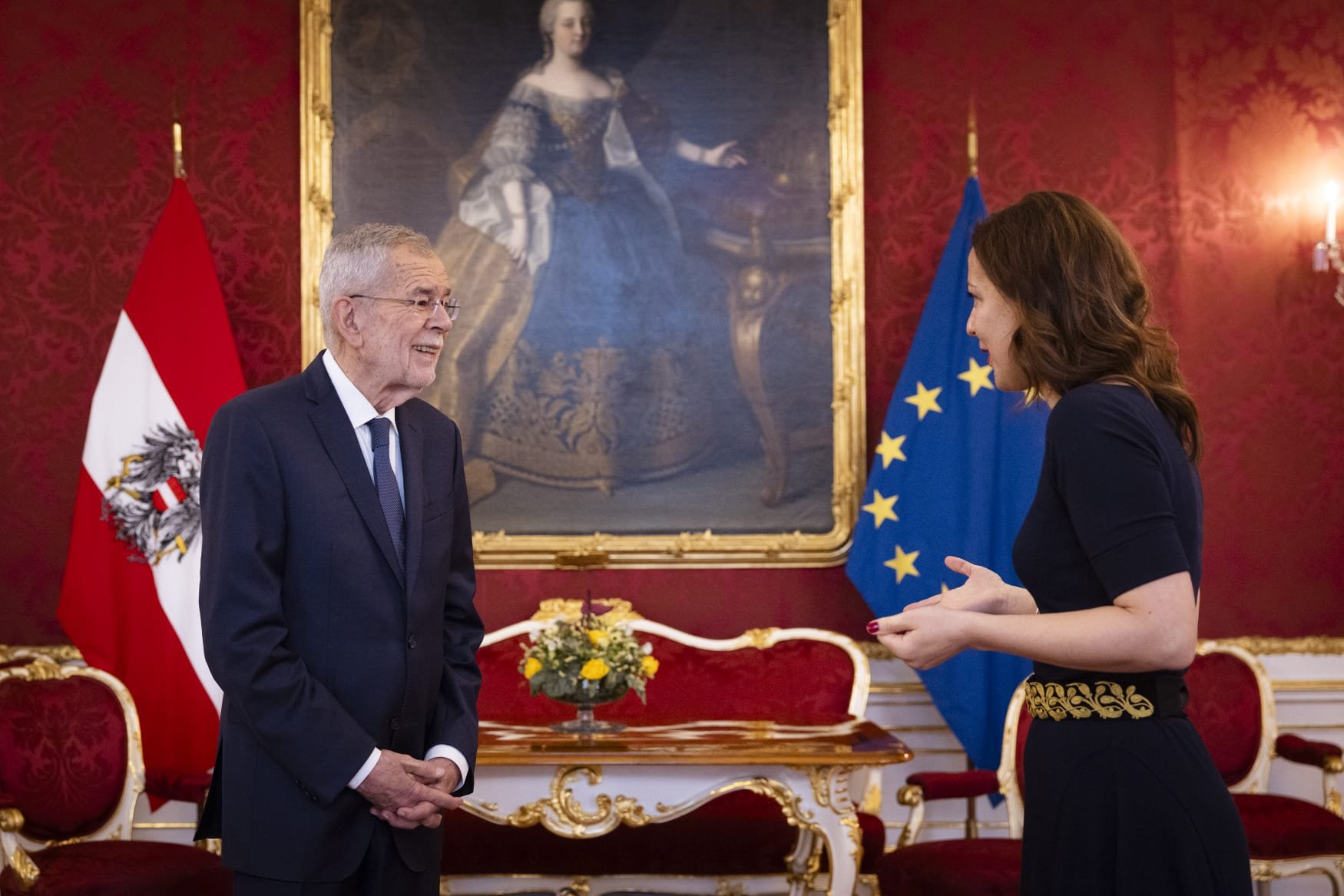 Anđić predala akreditivna pisma predsjedniku Republike Austrije