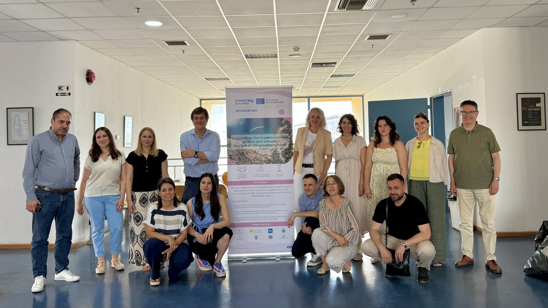 U Baru pokrenut novi EU projekat: RECIRCLE MED - Oblikovanje budućnosti održivog turizma na Mediteranu