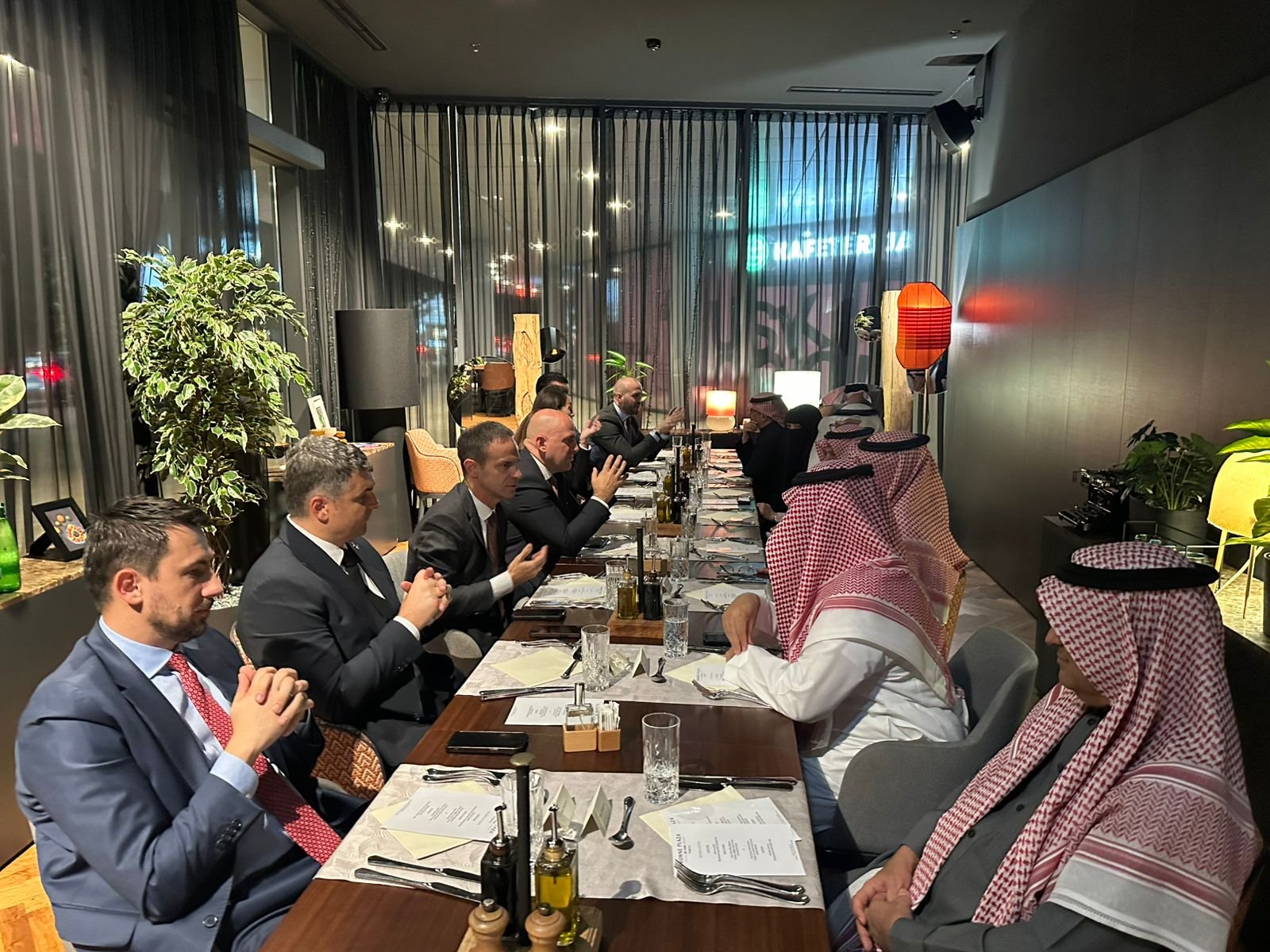 Nurković bio domaćin radne večere sa parlamentarnom delegacijom Saudijske Arabije