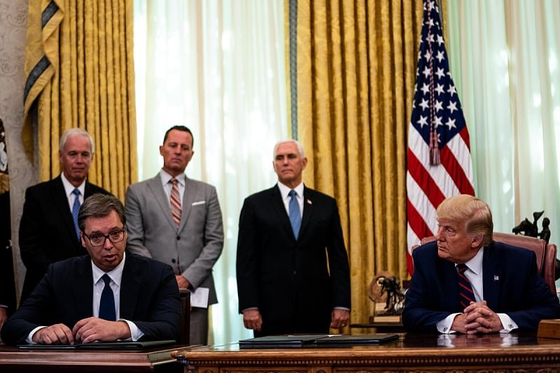 Vučić kupuje milost SAD-a: Do maja 2026. mora srušiti zgradu u centru Beograda da Trampov zet sagradi hotel