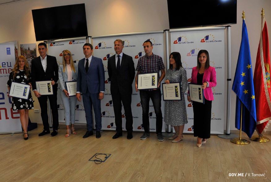 Uručene nagrade pobjednicima konkursa: Novinari prenijeli poruku o značaju podrške EU