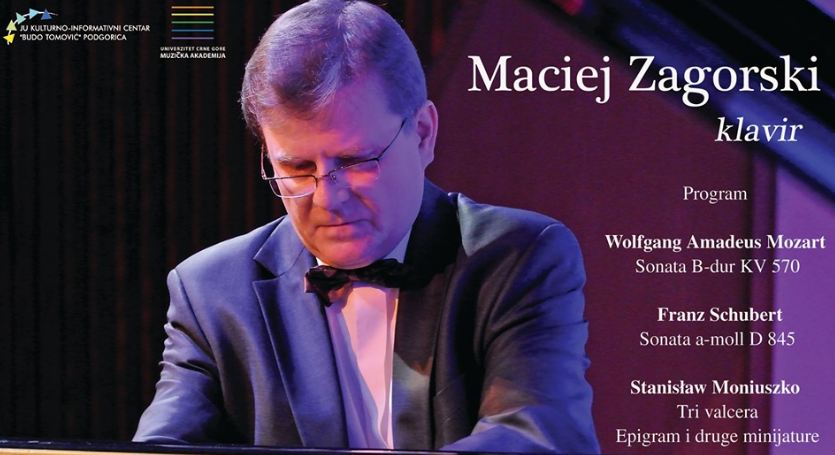Koncert poljskog pijaniste Macieja Zagorskog  u KIC-u