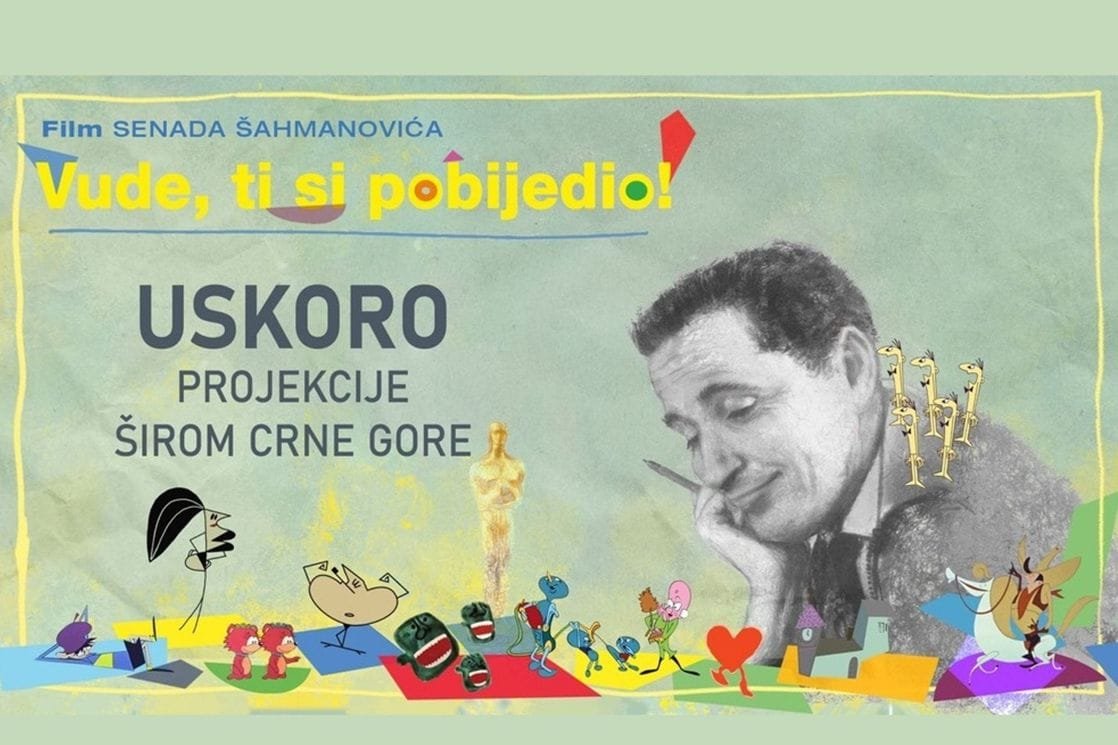 Poetski portret Dušana Vukotića u bioskopima širom Crne Gore: Vude, ti si pobijedio!