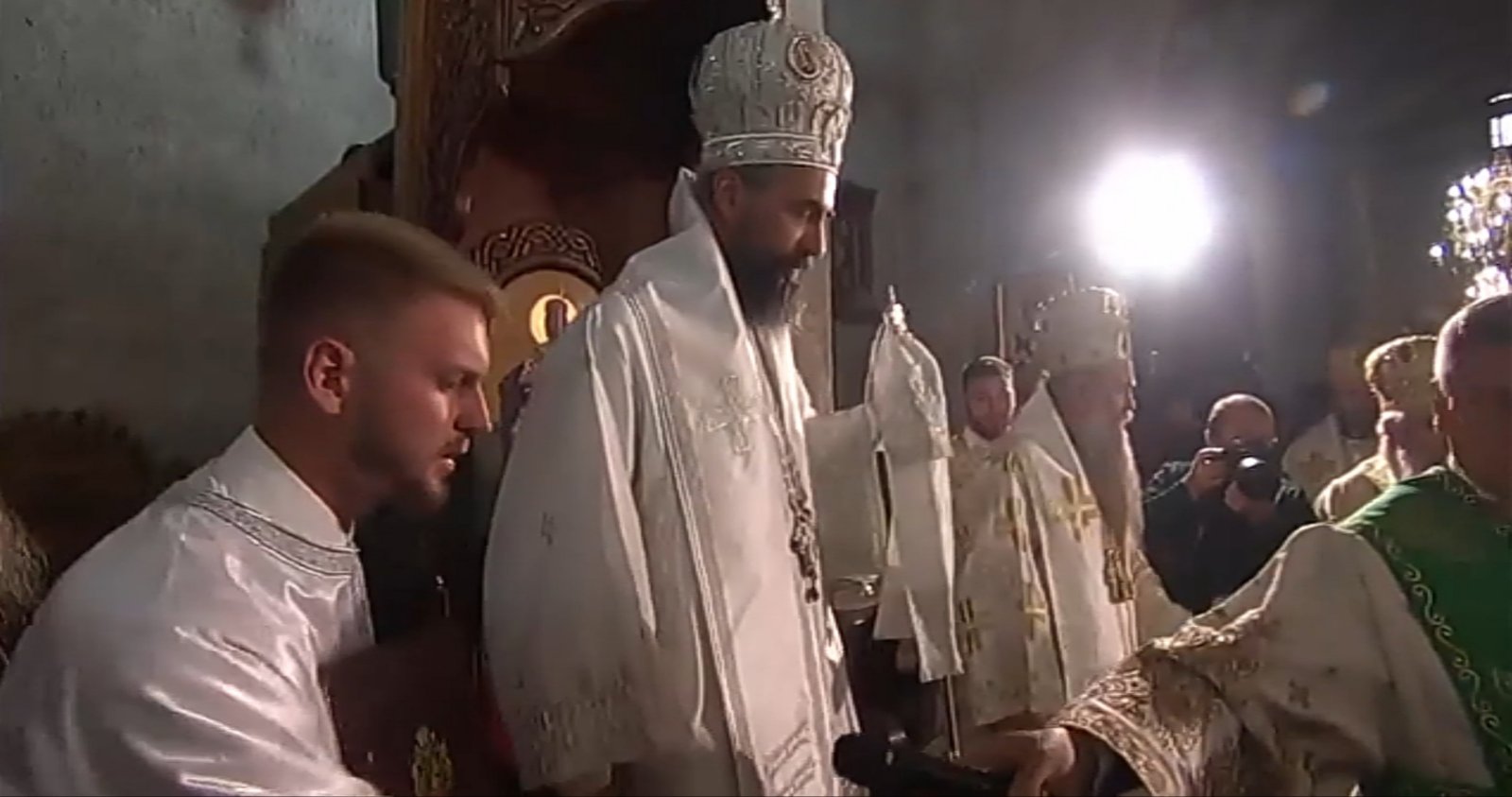 Ustoličen Metodije uz prenos na Parlamentarnom kanalu TVCG