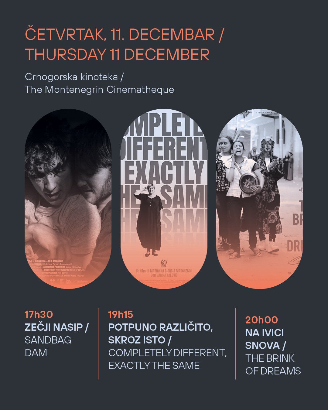 Drugi dan UBRZAJ 2025 festivala: Nove premijere u Podgorici, otvaranje u Beranama