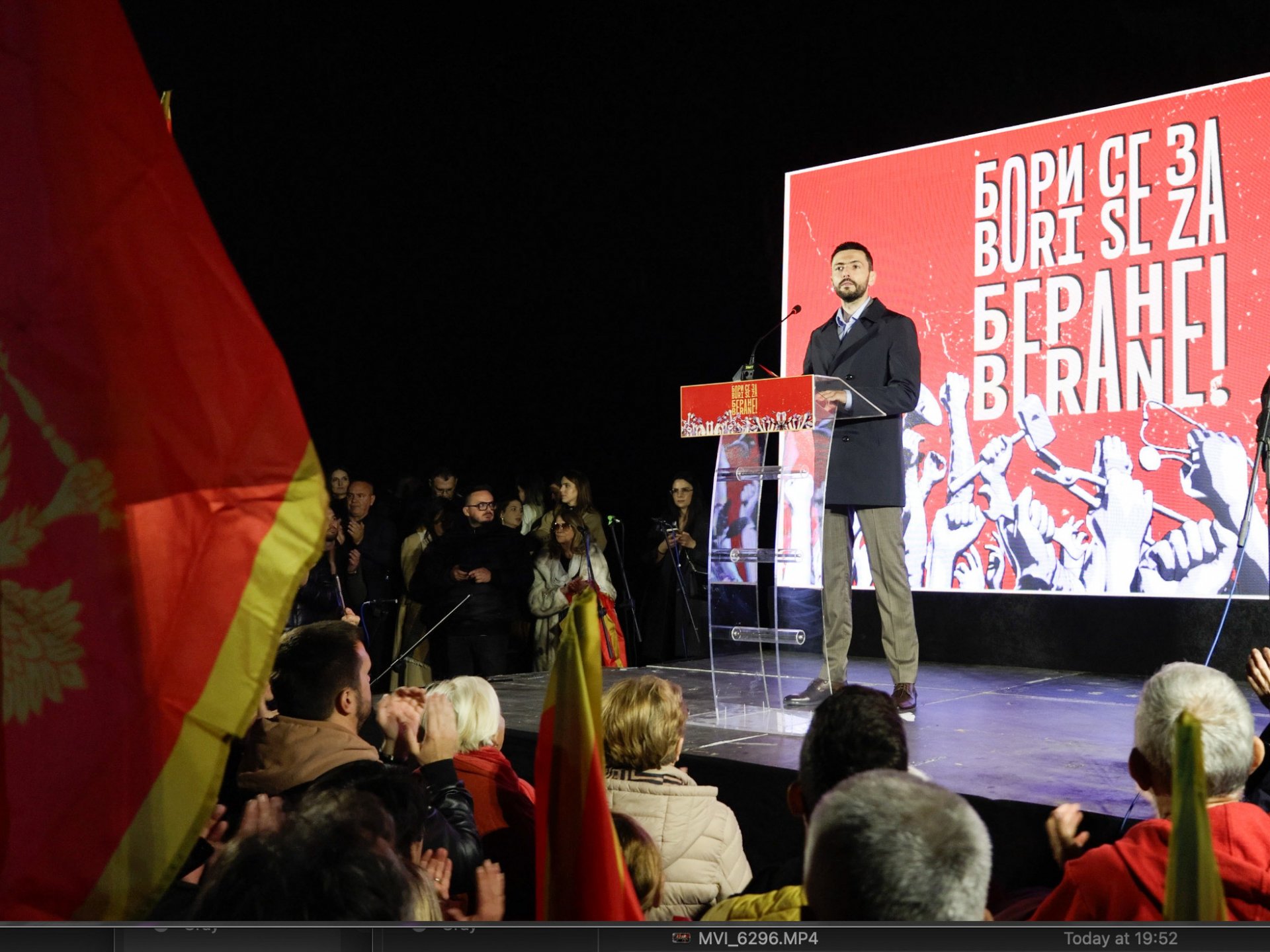 Živković u Beranama: Crna Gora nije na prodaju, odbranićemo dostojanstvo naše države