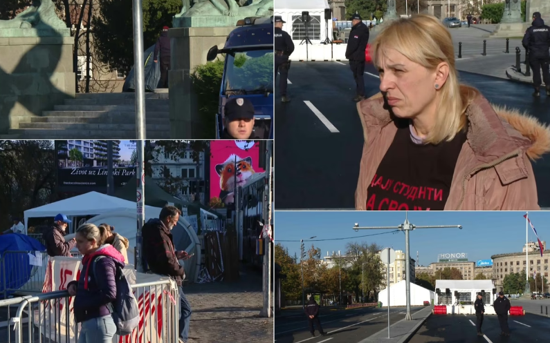 Dijana Hrka peti dan štrajkuje glađu, imunitet polako pada - čuvaju je veterani