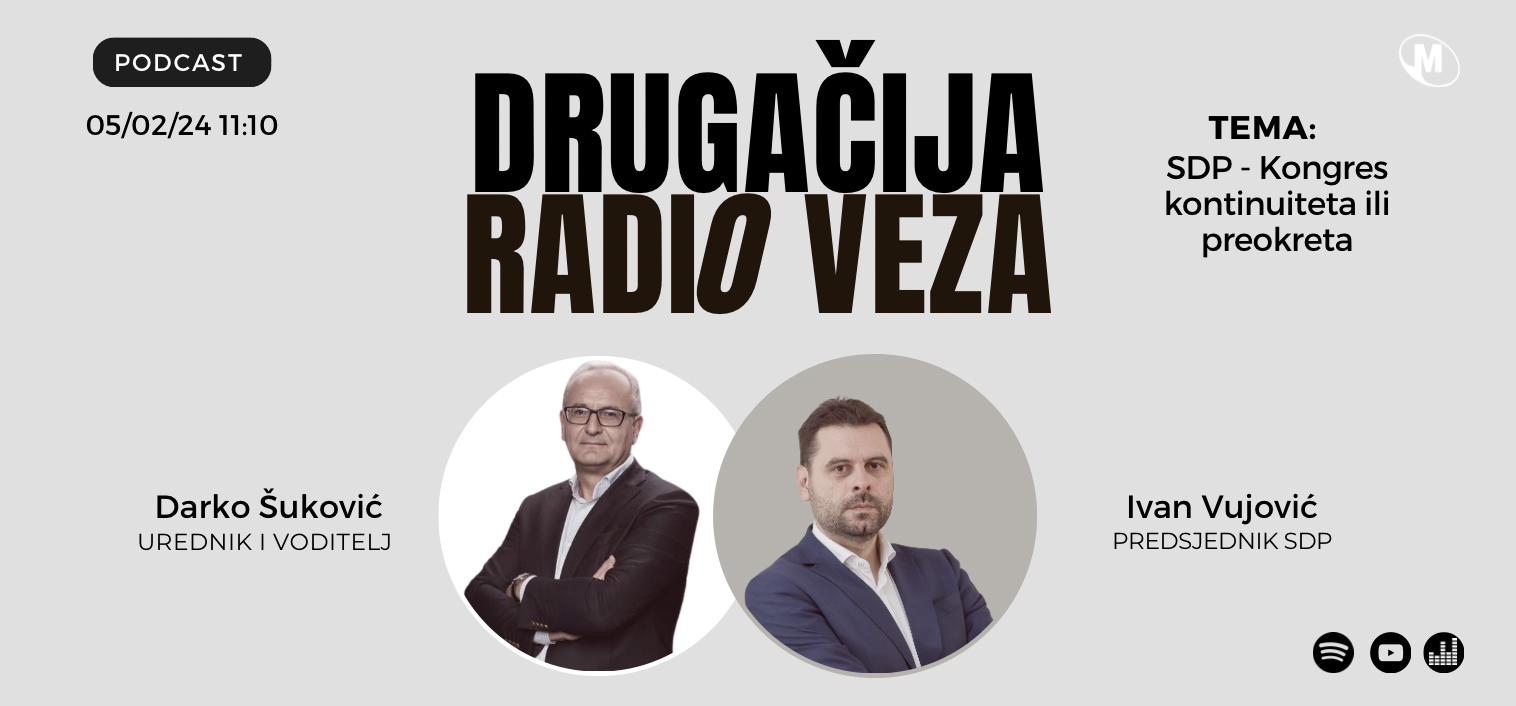 Gost DRV Ivan Vujović: SDP - Kongres kontinuiteta ili preokreta
