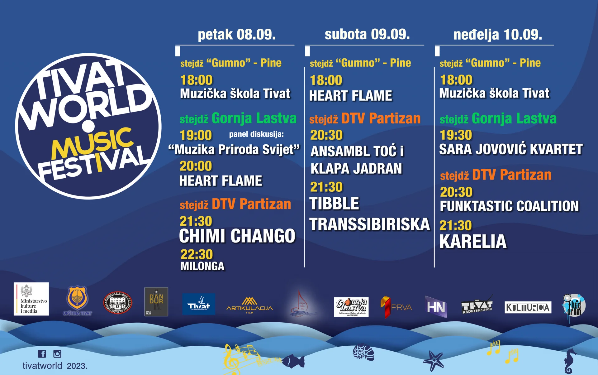 Svijet u malom: Tivat World festival od 8. do 10. septembra