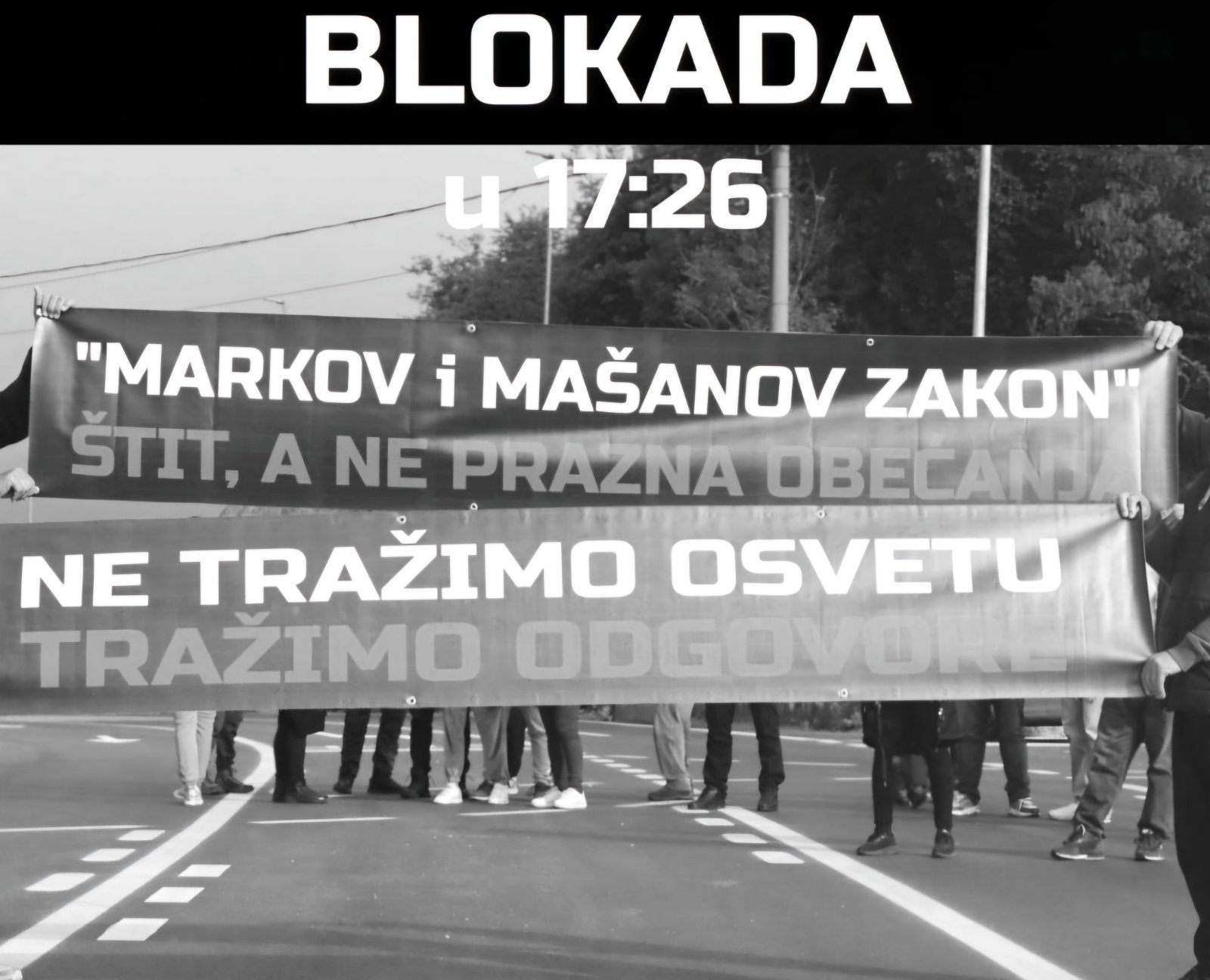 Grupa građana sa Kruševog Ždrijela: Tražimo da se pravda vrati u ovu državu