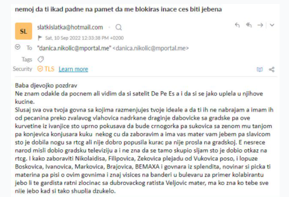 Prijetnje M portalu: „Visićeš na banderi za primjer“. Tu su poruke i ostalima sa Dritanovog spiska!