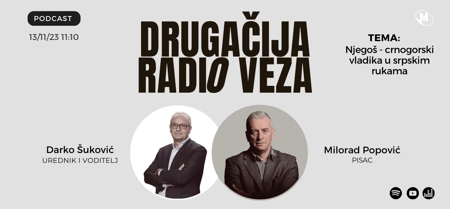 Gost DRV Milorad Popović: Njegoš - crnogorski vladika u velikosrpskim rukama