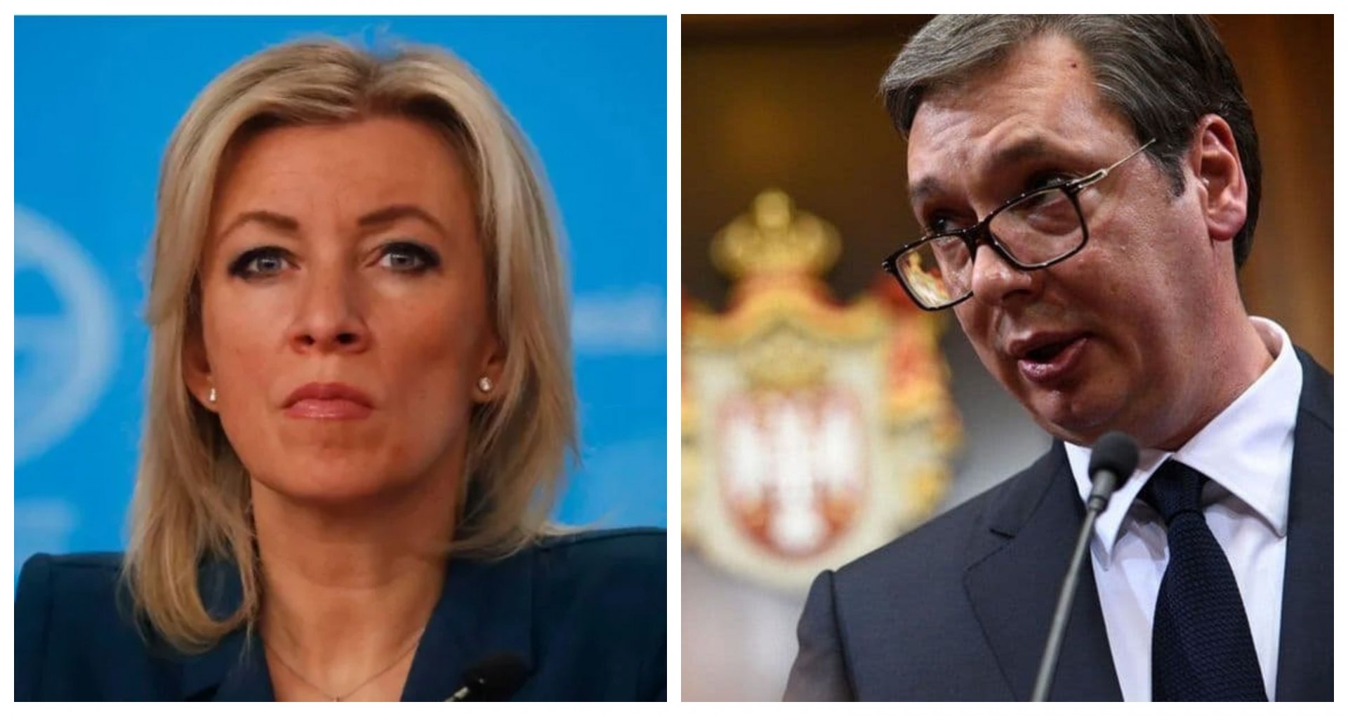 Zaharova: Kad slušam Vučića, nijesam sigurna govori li jedna ili više osoba