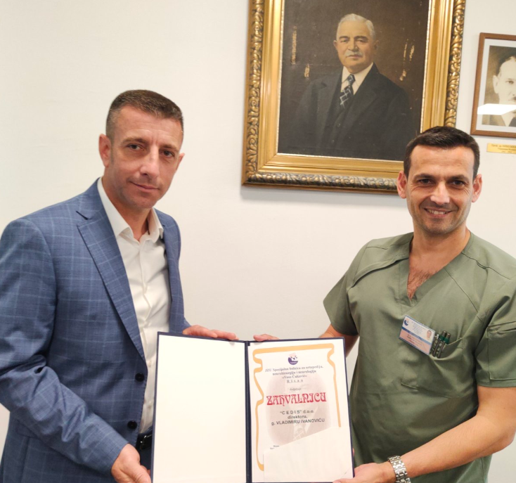 CEDIS donirao preko 13.000 eura bolnici Vaso Ćuković u Risnu