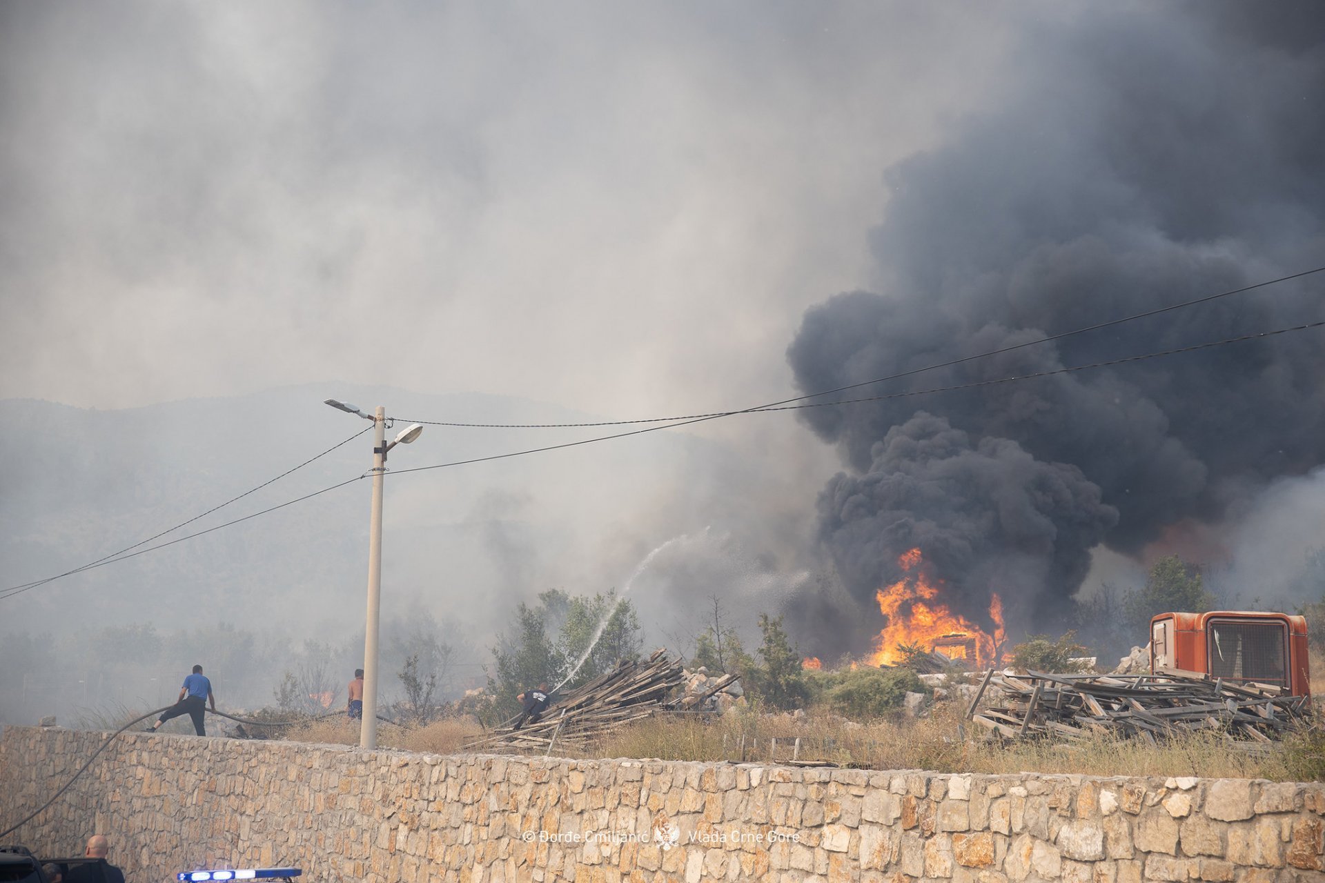 Za naknadu štete od požara 153 zahtjeva ukupne vrijednosti 1,54 miliona eura