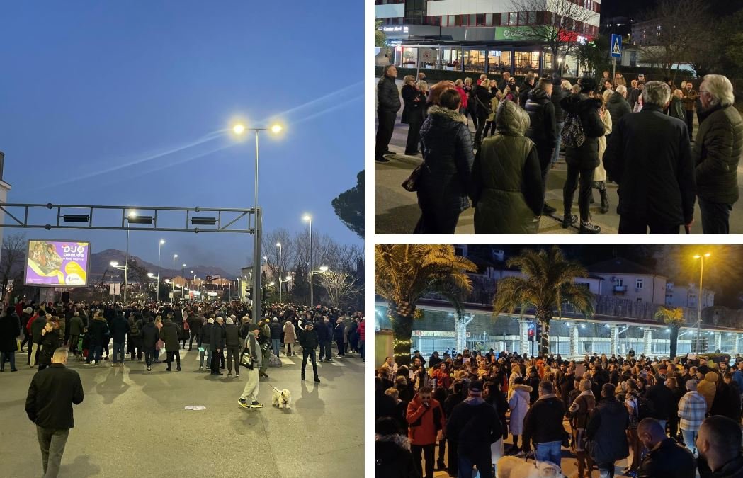 Studenti sjutra blokiraju ulicu kod trgovinske škole, osim Podgorice okupljanja večeras održana i u drugim gradovima