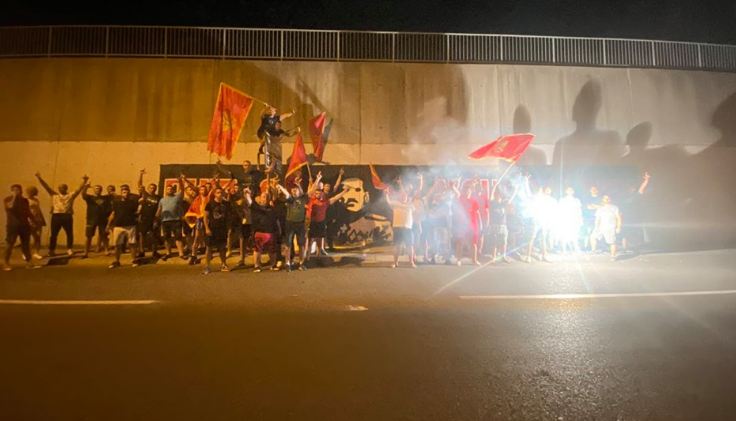 Obnovljen mural Krsta Popovića!