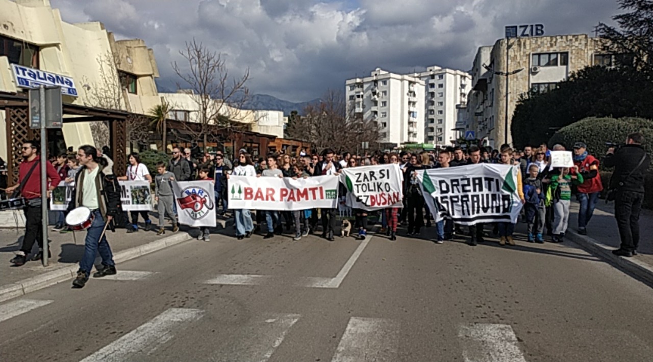 Novi protest građana Bara