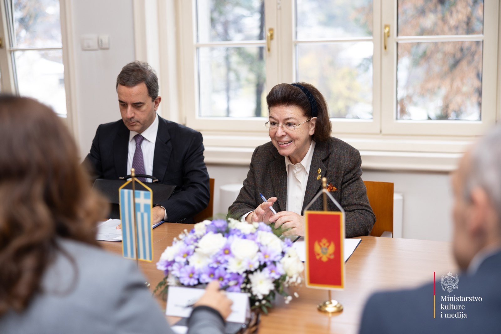 Ministarka kulture Grčke Lina Mendoni u Crnoj Gori