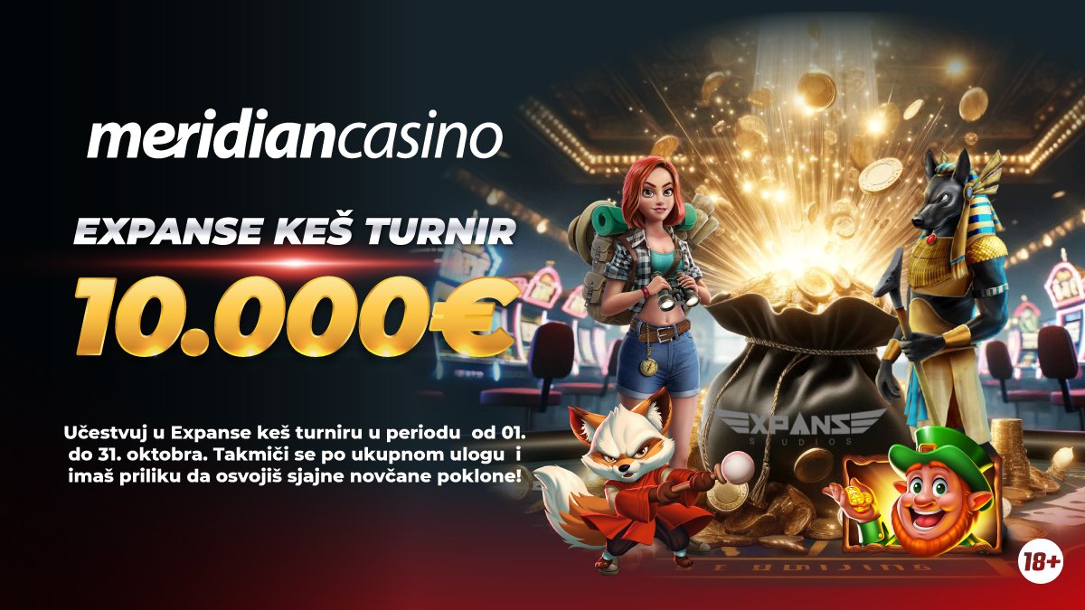 Uključi se u Expanse Keš Turnir i osvoji dio poklon fonda od 10,000€!