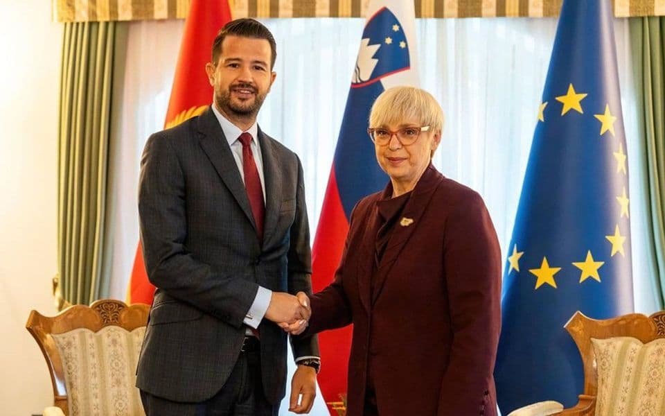 Milatović: Slovenija snažno podržava evropske integracije Crne Gore