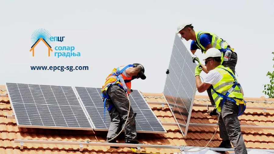 EPCG - Solar gradnja: Oslobođena električna energija