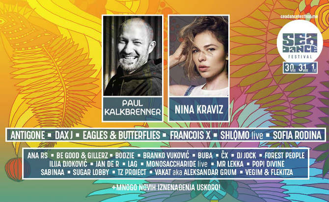 Paul Kalkbrenner i Nina Kraviz stižu na Sea Dance