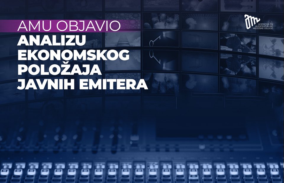 AMU: Rast prihoda, rashoda i broja zaposlenih kod javnih emitera u Crnoj Gori
