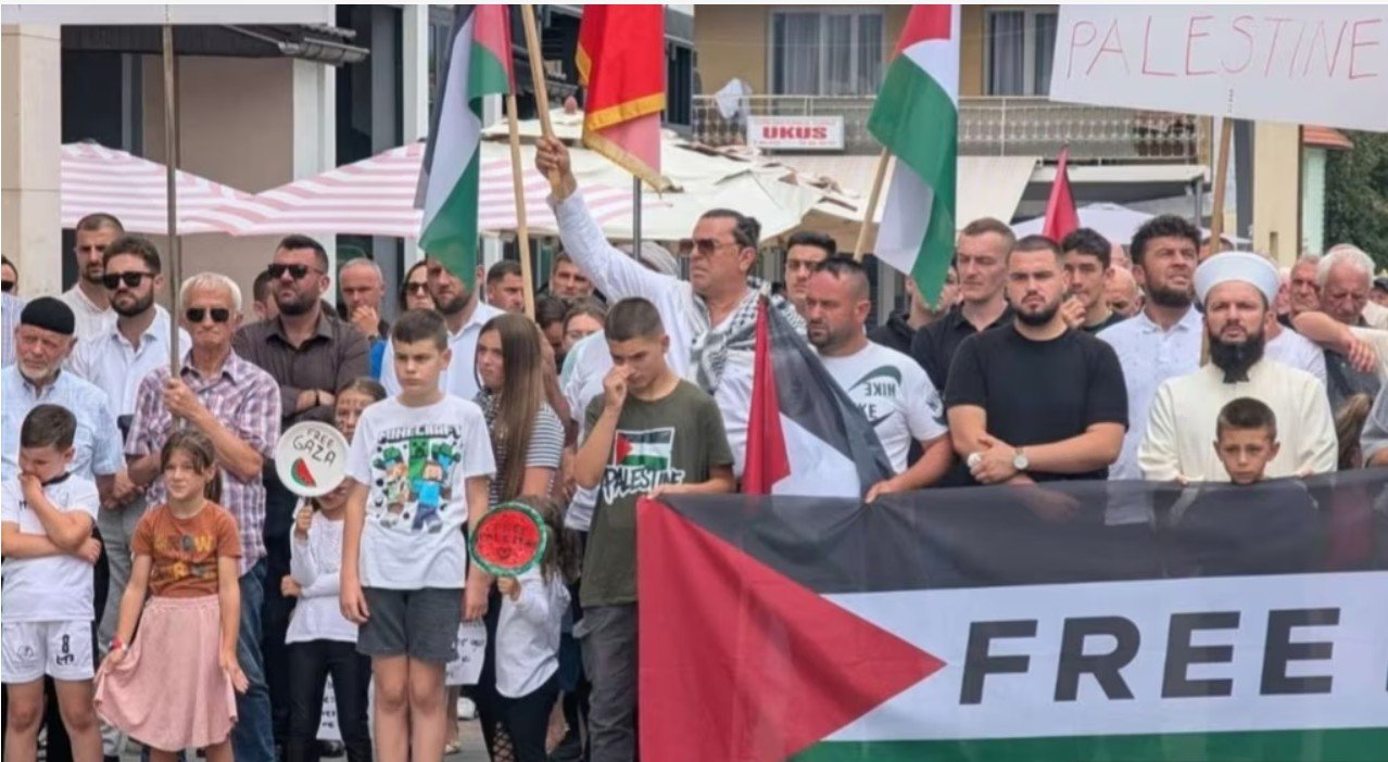 Skupovi solidarnosti s Palestinom u Crnoj Gori