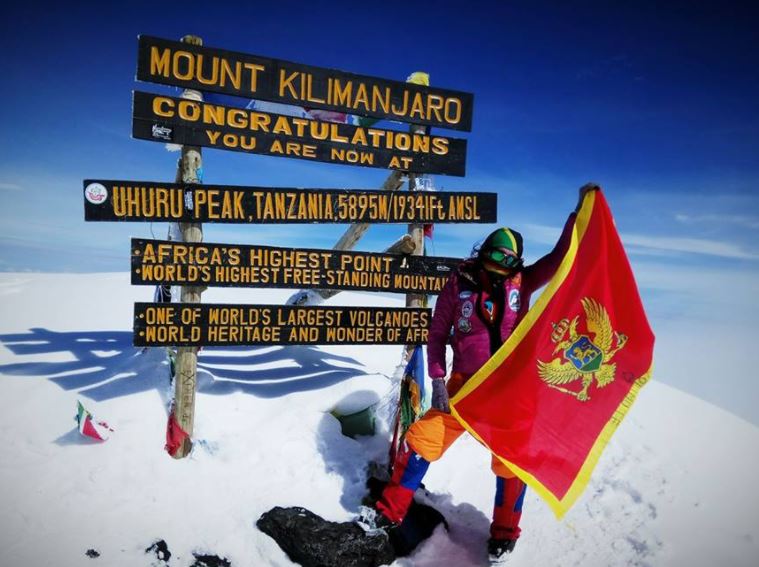 "Ultima Montenegrina" i na vrhu Kilimandžara, spremna za naredna osvajanja