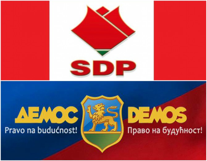 SDP i DEMOS zajedno u Podgorici, dogovoren i nosilac liste, predaja u ponedjeljak