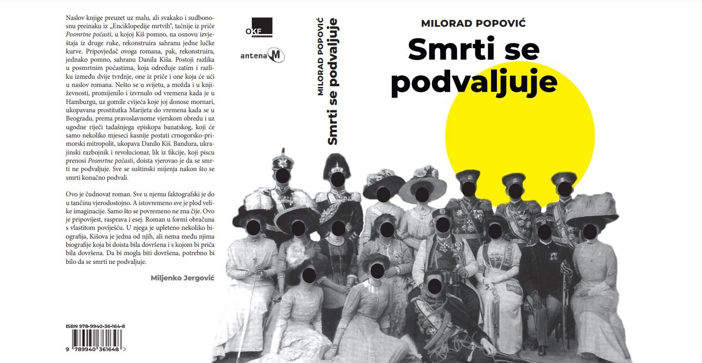 "Smrti se podvaljuje" - novi roman Milorada Popovića