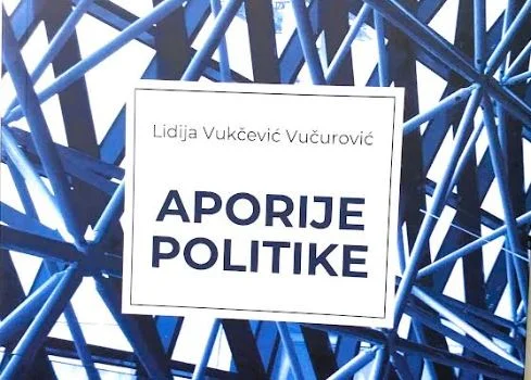 Nova knjiga eseja Lidije Vukčević Vučurović “Aporije politike” u KIC-u