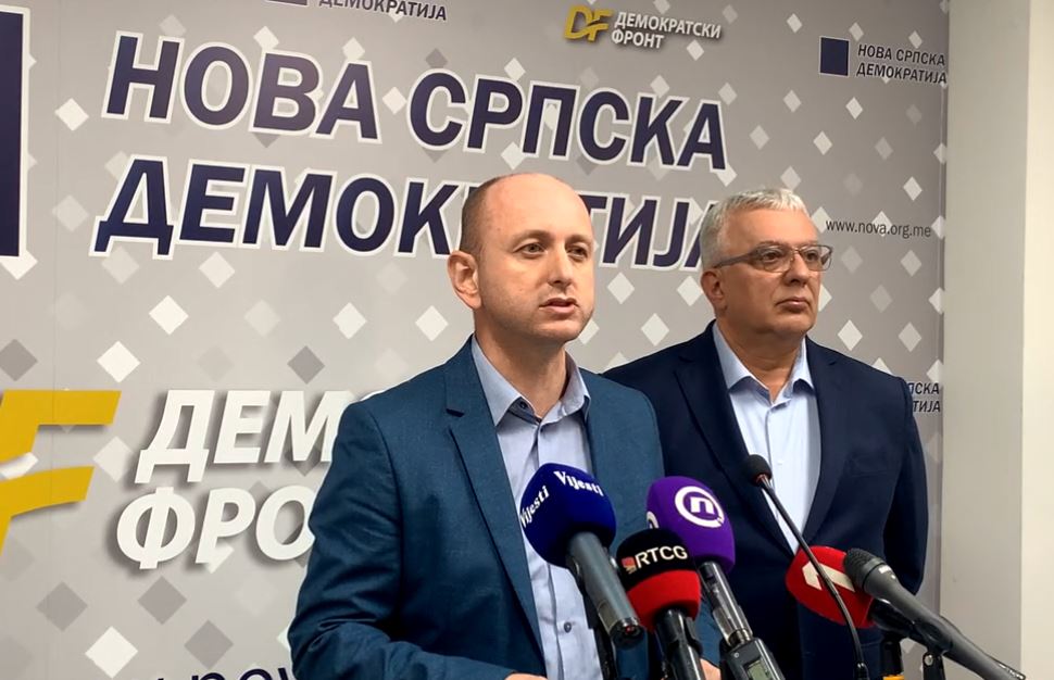 Mandić i Knežević: Blokiraćemo cijelu Crnu Goru ukoliko dođe do prekrajanja izborne volje