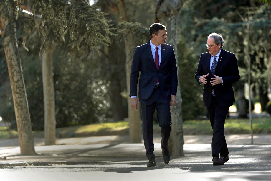Premijer Španije i predsjednik Katalonije počeli razgovore o rješavanju krize