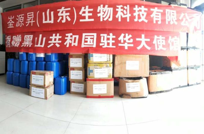 Donacija kompanije iz Kine: U Luku Bar stiže deset tona sredstava za dezinfekciju