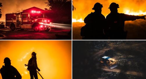 Bukti požar u Kaliforniji, evakuacija blizu 8.000 stanovnika