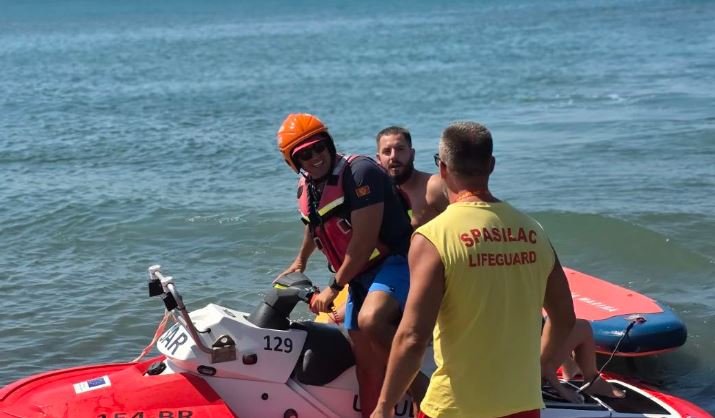 UPSUL: Spašene tri osobe kod Ade Bojane, apel za oprez zbog jakog vjetra