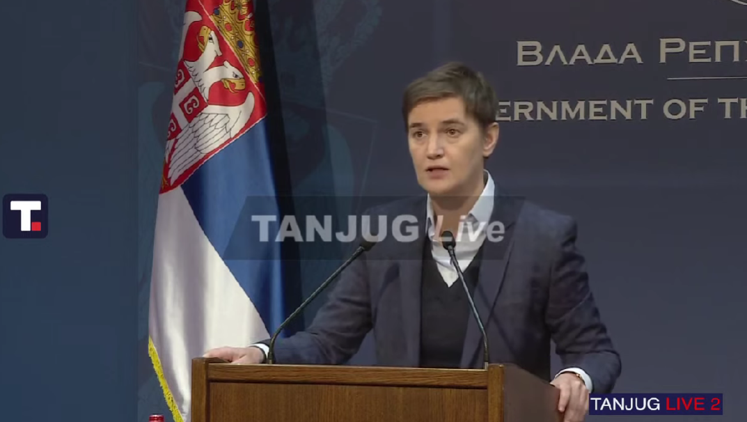 Brnabić: Mnogi su u ovome tražili priliku da destabilizuju Srbiju, nijesmo to dozvolili