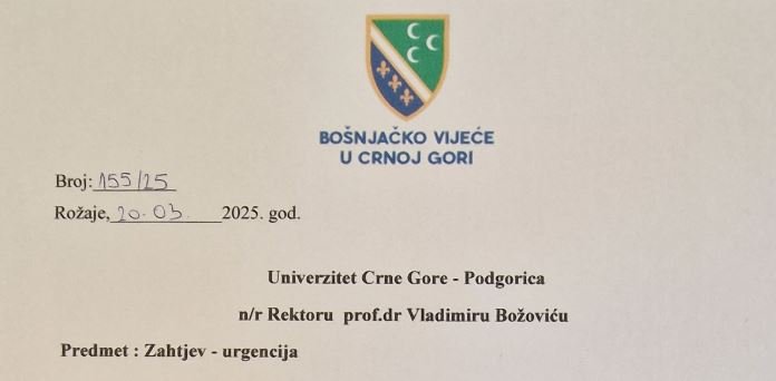 Mustafić pisao Božoviću da odgodi ispite zakazane za Bajram
