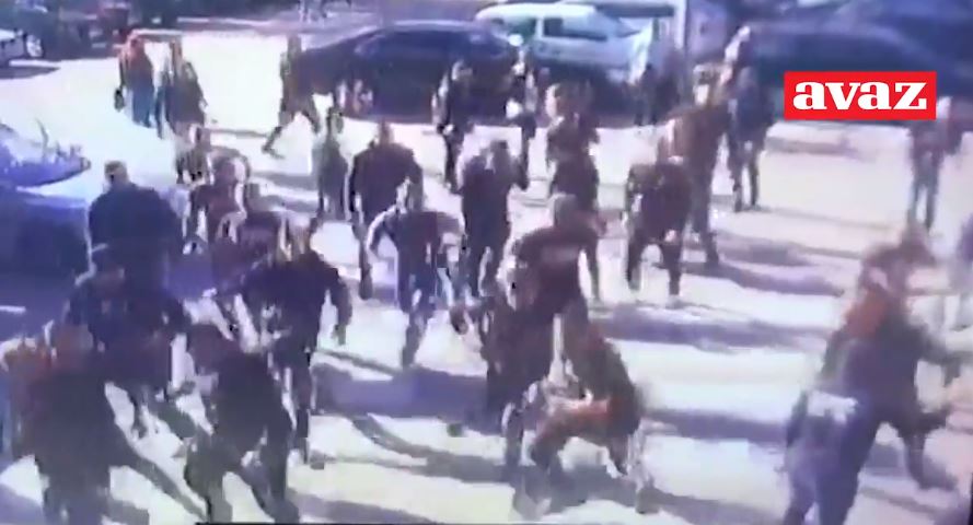 Intervenisala policija i hitna: Pogledajte obračun navijača u Zenici
