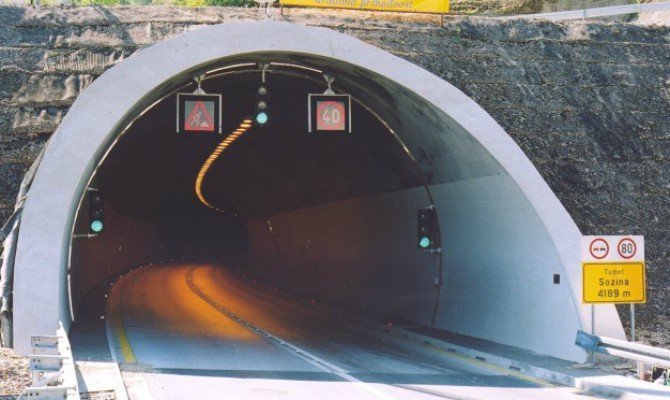 Tunel Sozina od početka godine opslužio 121,38 hiljada vozila