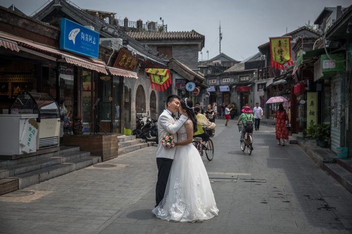 Sezona vjenčanja u Kini: 600.000 parova reklo - da