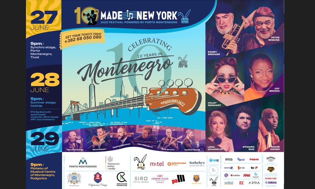 Jubilarno 10. izdanje Made In New York Jazz Festivala