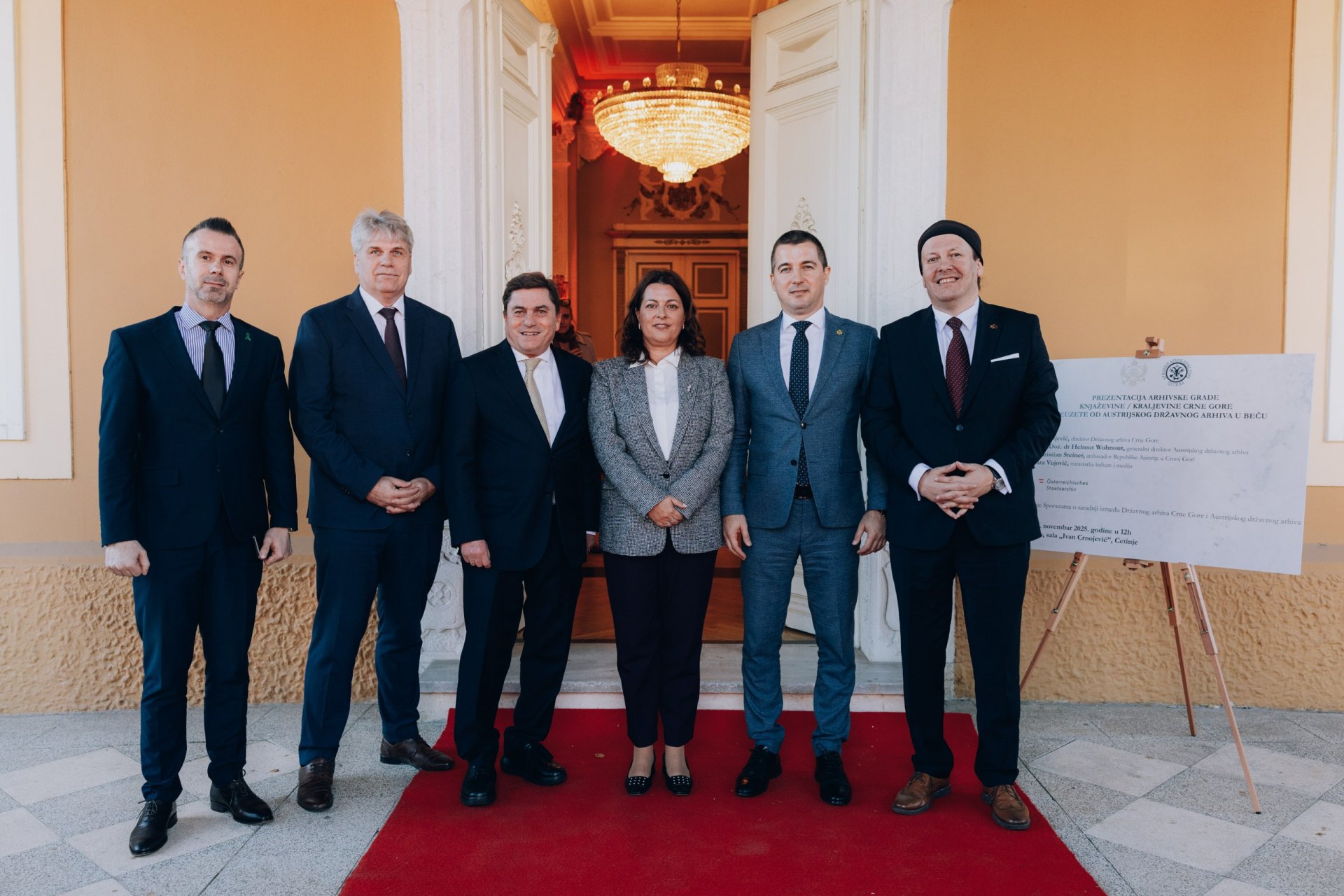 Državni arhiv Crne Gore svečano prezentovao arhivsku građu preuzetu iz Beča i potpisao sporazum o saradnji sa Austrijskim državnim arhivom
